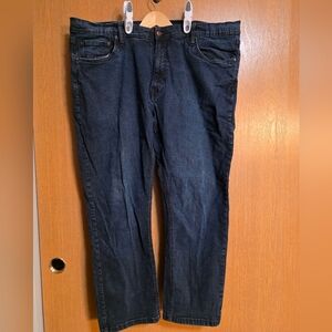 Urban Star Relaxed Fit Dark Blue Men's Jeans 46x30